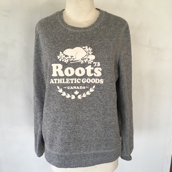 roots brand sweatshirt